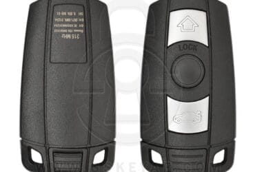 2005-2015 BMW CAS3 Smart Remote Key Shell 3 Buttons HU92 Key Blank Blade KR55WK49127