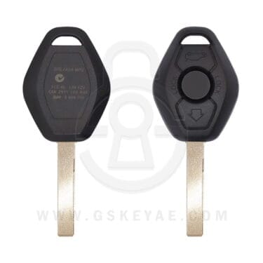 2002-2010 BMW Diamond Head Remote Key Shell Cover Case 3 Button HU92 Blade LX8FZV
