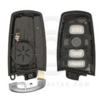 4 Buttons Replacement Smart Remote Key Fob Shell Cover with HU100R Blade For BMW CAS4 F-Series