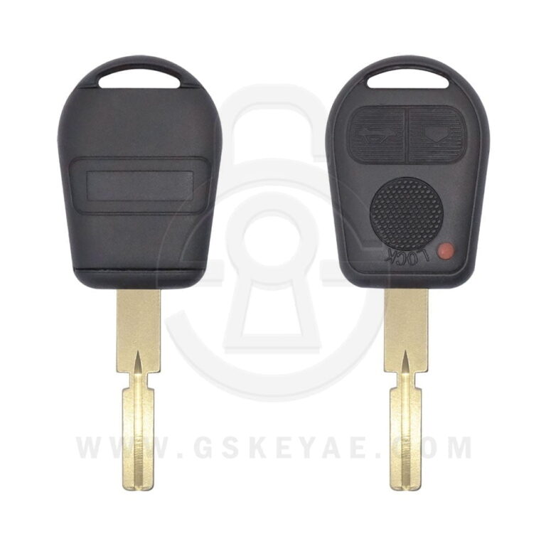 1995-2003 BMW Remote Head Key Shell Cover 3 Buttons HU58 Key Blank Blade