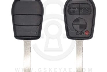 1995-2003 BMW Remote Head Key Shell Cover 3 Buttons HU92 Key Blank Blade
