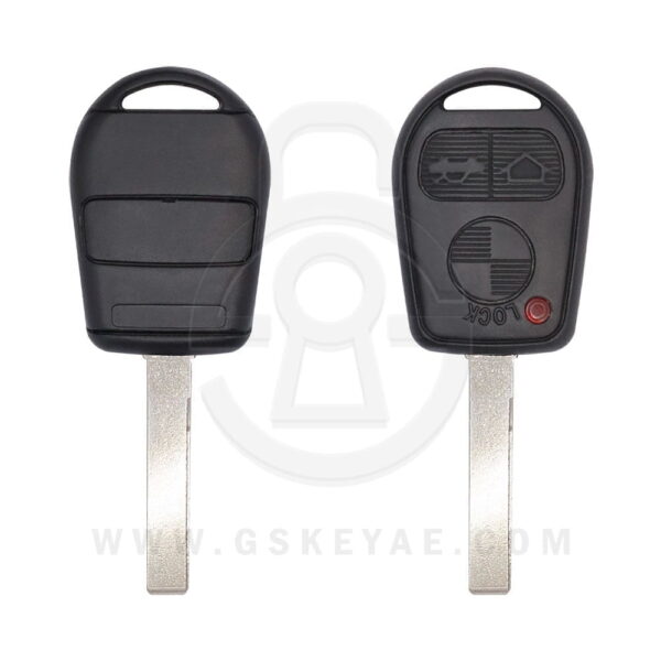1995-2003 BMW Remote Head Key Shell Cover 3 Buttons HU92 Key Blank Blade