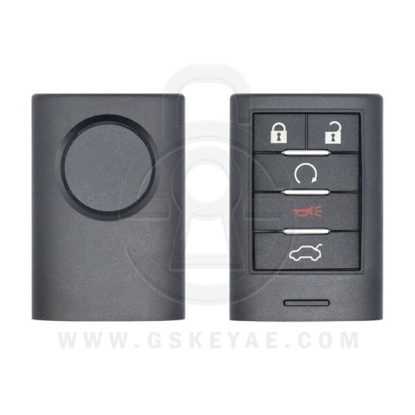 Cadillac CTS STS Smart Remote Key Fob Shell Cover Case 5 Buttons B106 M3N5WY7777A 25943676