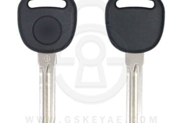 2004-2006 Cadillac SRX B115 Transponder Key Shell Without Chip Aftermarket