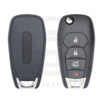 2016-2019 Chevrolet Cruze Flip Remote Key Shell Cover 4 Buttons HU100 Key Blank Uncut Blade