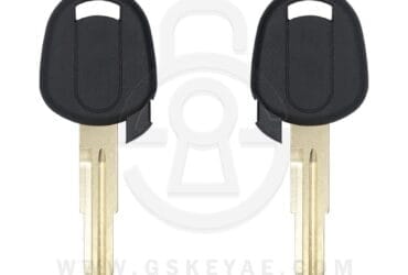 2004-2010 Chevrolet Daewoo Transponder Key Shell DW04R Aftermarket