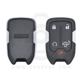 2019-2022 Chevrolet GMC Smart Remote Key Shell Cover 5 Buttons HU100 Key Blank Blade