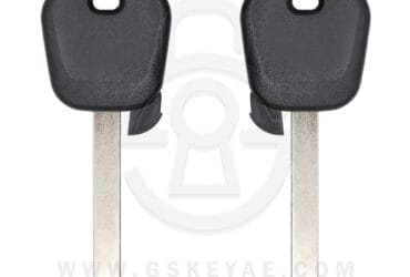 Coque de clé à transpondeur HU100 sans puce pour GM Chevrolet GMC 2010–2019