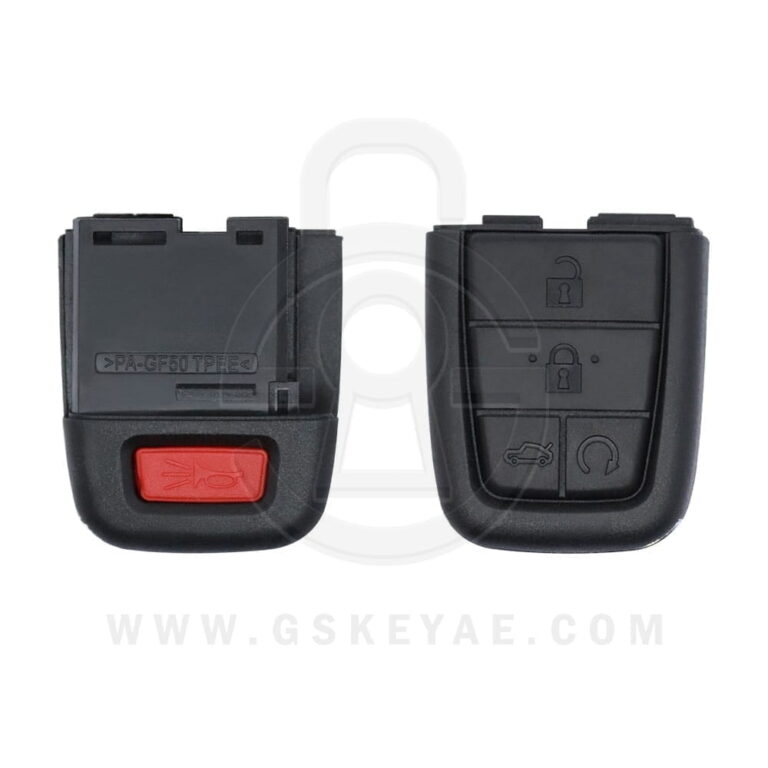 2007-2018 Chevrolet Lumina Caprice Remote Key Shell Cover 5 Buttons