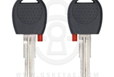 2004-2010 Chevrolet Aveo Pontiac Wave DW04 Transponder Key Shell Without Chip