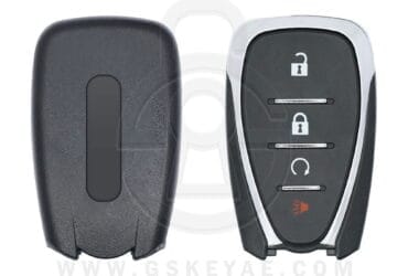 2016-2022 Chevrolet Smart Remote Key Shell Cover 4 Buttons with HU100 Uncut Blade HYQ4AA