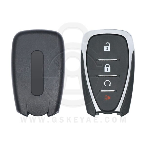 2016-2022 Chevrolet Smart Remote Key Shell Cover 4 Buttons with HU100 Uncut Blade HYQ4AA