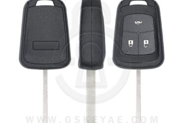 2014-2018 Chevrolet Sonic Remote Head Key Shell Cover Case 3 Buttons GM45 Uncut Blade