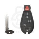 Chrysler Dodge Jeep VW Fobik Remote Key Shell Case Cover 5 Button w/Start Y171 Blade