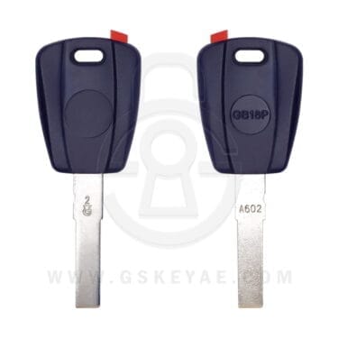 2001-2017 Fiat 500L Ram Promaster SIP22 Transponder Key Shell Without Chip Aftermarket