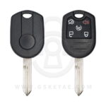 2011-2015 Ford Expedition Explorer Remote Head Key Shell Cover 5 Button H75 For CWTWB1U793