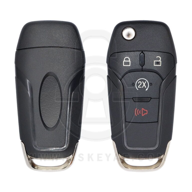 2015-2020 Ford F-Series Ranger Flip Remote Key Shell Cover 4 Button HU101 Blade N5F-A08TAA