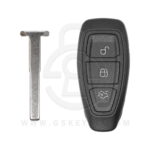 3 Button Replacement Shell Cover Case HU101 For Ford Fiesta Focus C-Max Smart Remote Key