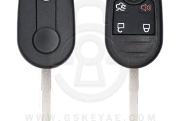 2015-2019 Ford Fiesta Remote Head Key Shell Cover 4 Button HU101 Blade For CWTWB1U793