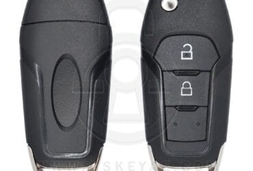 2014-2019 Ford Mondeo Ranger Flip Remote Key Shell Case Cover 2 Button HU101 Blade