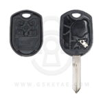 3 Button Replacement Remote Head Key Shell Cover Case with H75 Blade For Ford Lincoln