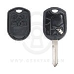 4 Buttons w/Start Replacement Remote Head Key Shell Cover with H75 Blade For Ford Lincoln