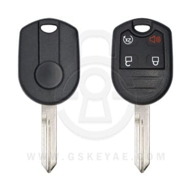 2007-2013 Ford Lincoln Remote Head Key Shell Cover Case 4 Buttons w/Start H75 Uncut Blade