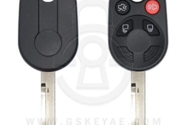 2007-2013 Ford Lincoln Mazda Remote Head Key Shell Cover 4 Button H75 Blade OUCD6000022