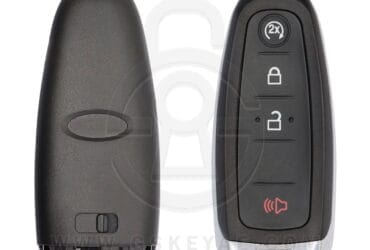 2011-2019 Ford Taurus Smart Remote Key Shell Cover 4 Buttons w/Start H75 Blade