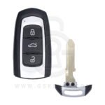 2017-2020 Original GEELY Emgrand Smart Key Remote 3 Buttons 433MHz ID46 Chip Keyless Go (2)