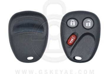 2003-2007 GM GMC Chevrolet Cadillac Keyless Entry Remote Shell Cover Case 3 Buttons LHJ011