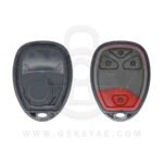 4 Buttons Replacement Remote Shell Cover Case For GMC Chevrolet Buick OUC60270 OUC60221