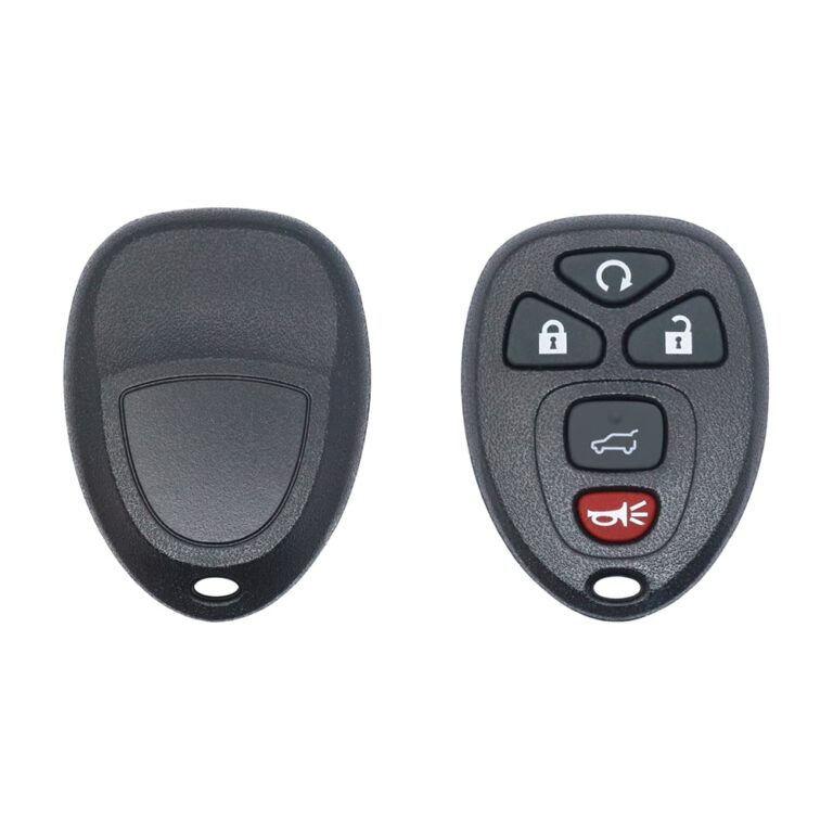 2007-2017 GM GMC Chevrolet Keyless Entry Remote Shell Cover 5 Button For OUC60270 OUC60221