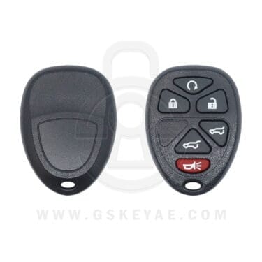 2007-2014 GM GMC Chevrolet Cadillac Keyless Entry Remote shell Cover 6 Button OUC60221
