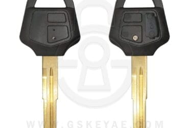 Honda Goldwing Motorcycle Bike HON58R Transponder Key Shell Cover Case Black Color Without Chip