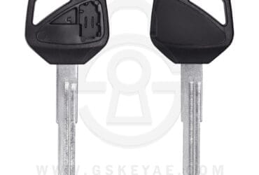 2002-2021 Coque de clé transpondeur Honda Moto HON70 sans puce