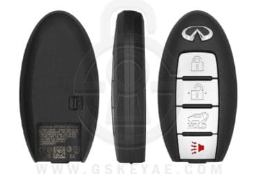 2013-2016 Genuine Infiniti JX35 QX60 Smart Key Remote 4 Button 433MHz KR5S180144014 285E3-9NB4A USED