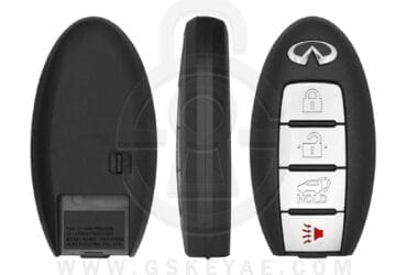 Clé intelligente d’origine pour Infiniti QX56 2008-2010 4 boutons 315MHz CWTWBU624 285E3-ZQ31B