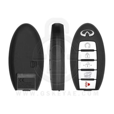 2013-2019 Inifiniti QX80 QX56 Smart Key Remote 5 Button 433MHz CWTWB1G744 285E3-1LA5A (OEM)