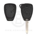 Jeep Chrysler Dodge Remote Head Key Shell 3 Button w/Trunk CY22 Blade