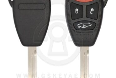 2005-2011 Jeep Chrysler Dodge Remote Head Key Shell 4 Buttons BIG Y157 Y159 CY22