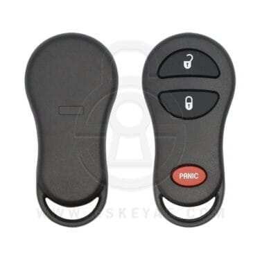 1998-2005 Jeep Chrysler Dodge Plymouth Keyless Entry Remote Shell 3 Buttons