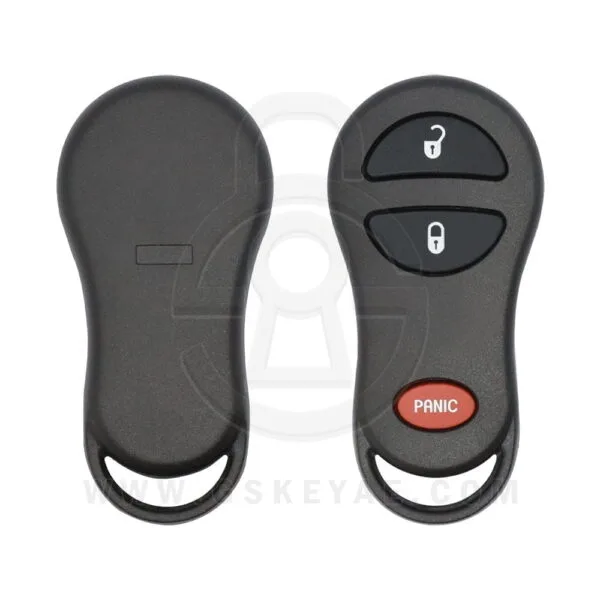 1998-2005 Jeep Chrysler Dodge Plymouth Keyless Entry Remote Shell 3 Buttons
