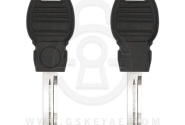 2008-2016 Jeep Chrysler Dodge Y170 Transponder Key Shell without Chip Aftermarket