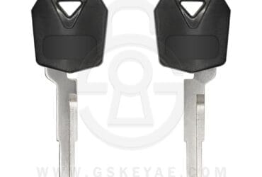 1994-2006 Kawasaki Motorcycle KW17 Transponder Key Shell Without Chip