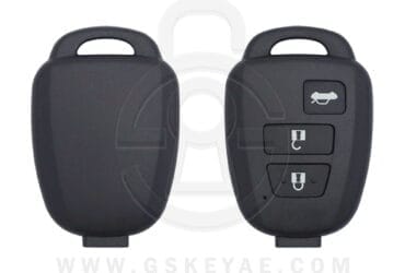 Clé universelle Keydiy KD à tête 3 boutons avec ouverture du coffre série B type Toyota B35-3