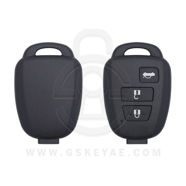 Keydiy KD Universal Flip Remote Key B Series 3 Buttons Toyota Type B35-3