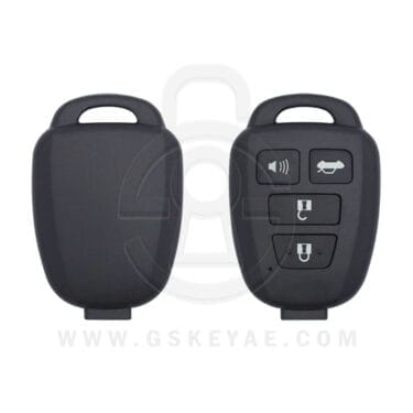 Keydiy KD Universal Head Remote Key B Series 4 Buttons Toyota Type B35-4
