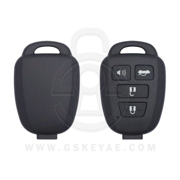 Keydiy KD Universal Flip Remote Key B Series 4 Buttons Toyota Type B35-4