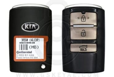 2014-2016 Genuine KIA Cadenza Smart Key Remote 3 Buttons 433MHz 95440-3R550 954403R550 (OEM)
